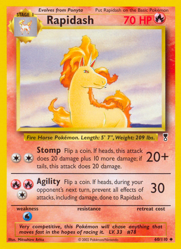 Rapidash (60/110) [Legendary Collection] | Good Games North