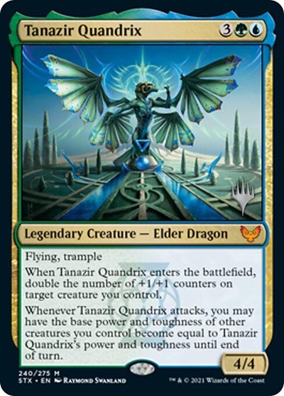 Tanazir Quandrix (Promo Pack) [Strixhaven: School of Mages Promos] | Good Games North