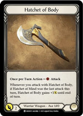 Chane // Hatchet of Body [MON154 // MON105] Unlimited Normal | Good Games North