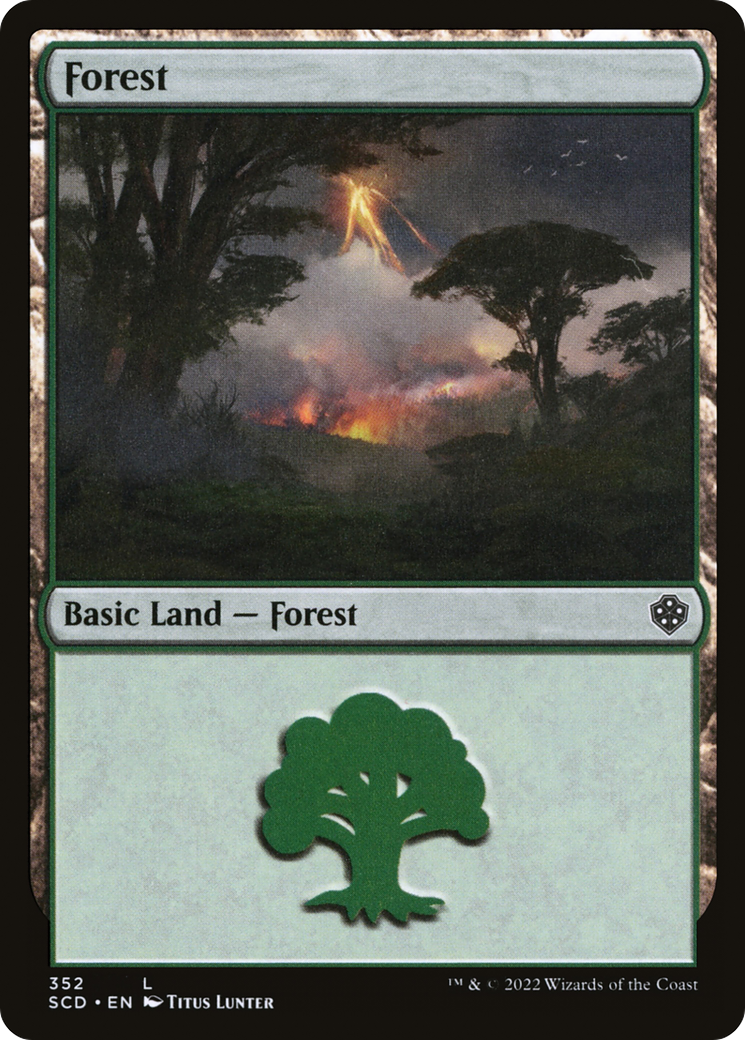 Forest (352) [Starter Commander Decks] | Good Games North