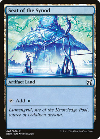 Seat of the Synod [Duel Decks: Elves vs. Inventors] | Good Games North