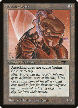 Yotian Soldier [Antiquities] | Good Games North