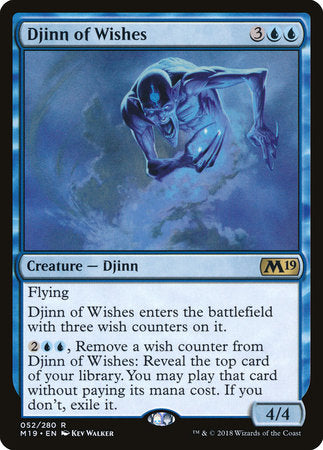 Djinn of Wishes [Core Set 2019] | Good Games North