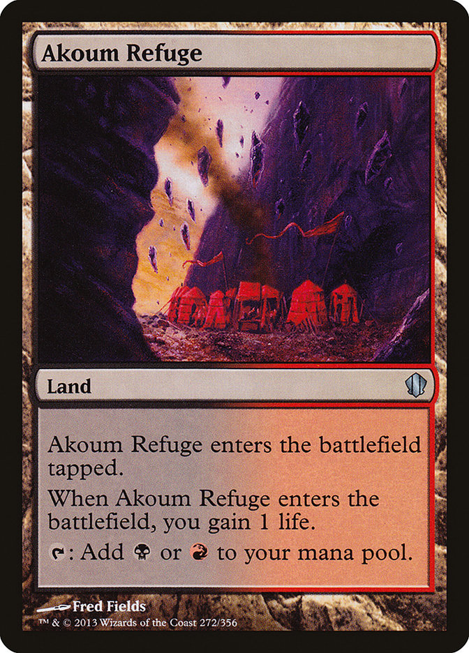 Akoum Refuge [Commander 2013] | Good Games North