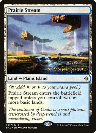 Prairie Stream [Battle for Zendikar Promos] | Good Games North