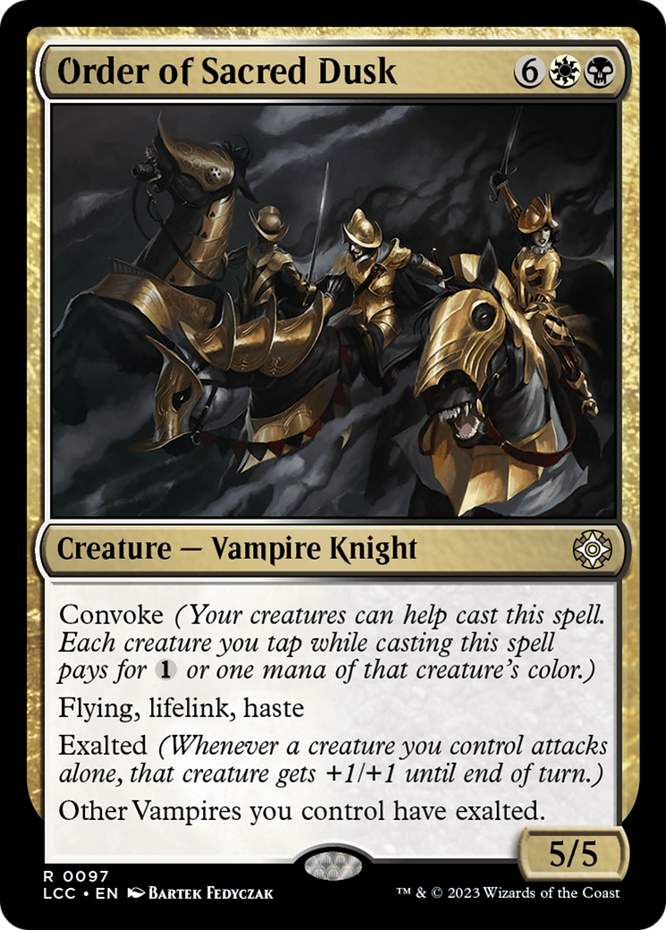 Order of Sacred Dusk [The Lost Caverns of Ixalan Commander] | Good Games North
