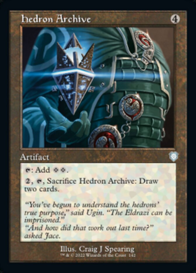 Hedron Archive (Retro) [The Brothers' War Commander] | Good Games North