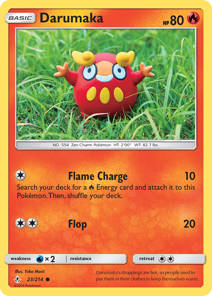 Darumaka (23/214) [Sun & Moon: Unbroken Bonds] | Good Games North