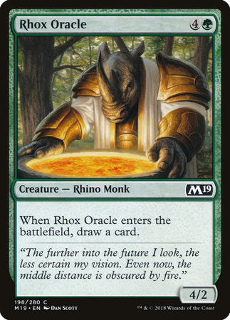 Rhox Oracle [Core Set 2019] | Good Games North