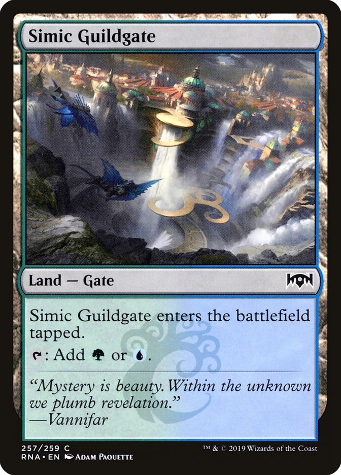 Simic Guildgate (257/259) [Ravnica Allegiance] | Good Games North