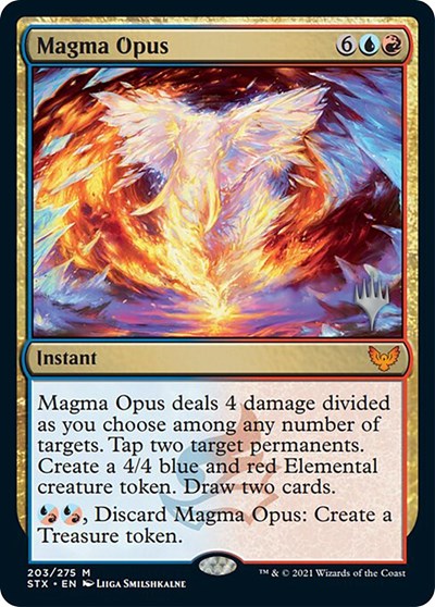 Magma Opus (Promo Pack) [Strixhaven: School of Mages Promos] | Good Games North