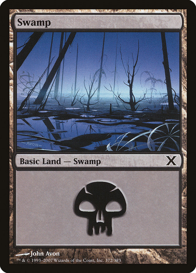 Swamp (372) [Tenth Edition] | Good Games North