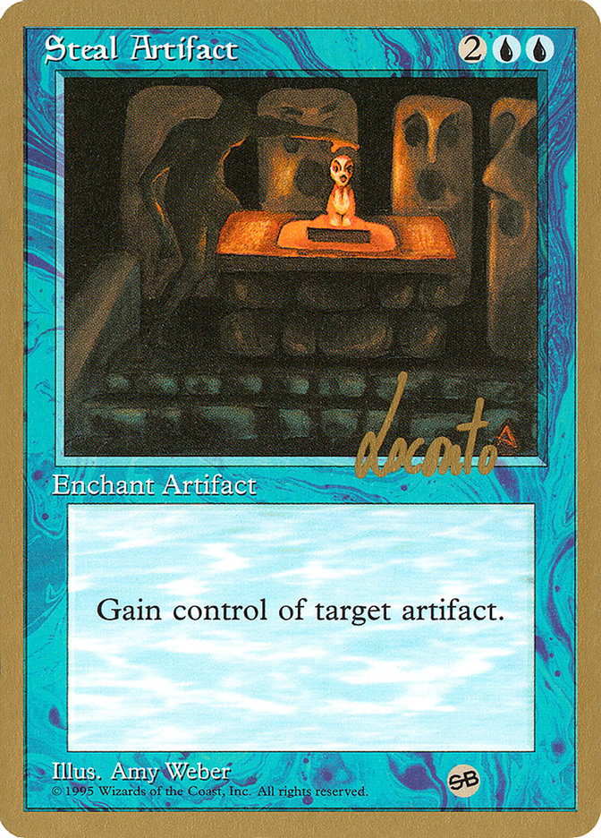 Steal Artifact (Michael Loconto) (SB) [Pro Tour Collector Set] | Good Games North