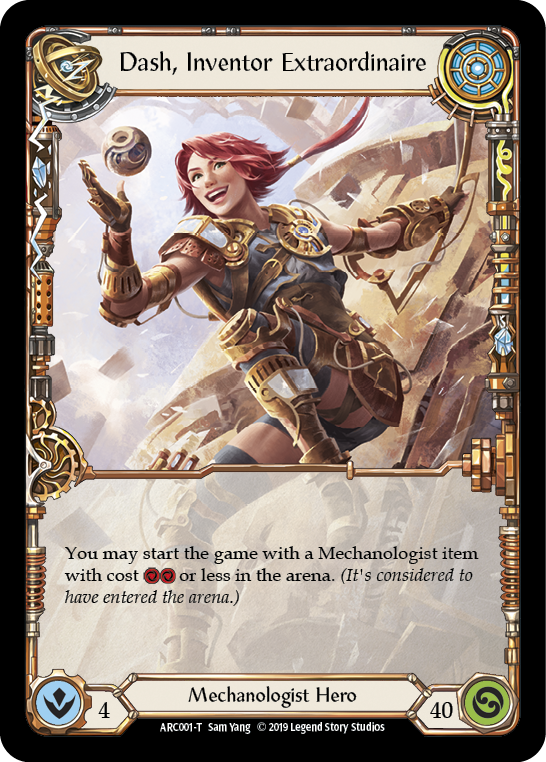 Dash // Dash, Inventor Extraordinaire [ARC002-T // ARC001-T] 1st Edition Normal | Good Games North