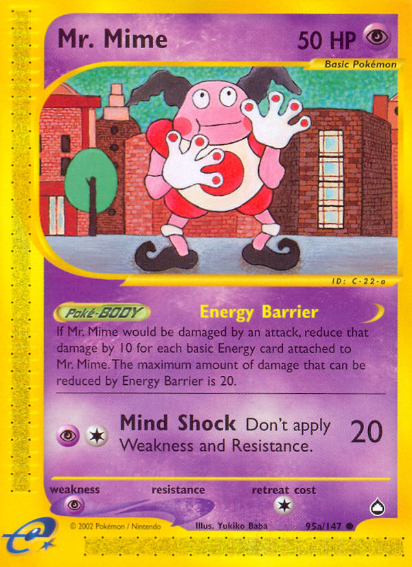 Mr. Mime (95a/147) [Aquapolis] | Good Games North