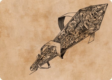 Stonespeaker Crystal Art Card [Commander Legends: Battle for Baldur's Gate Art Series] | Good Games North