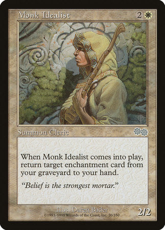 Monk Idealist [Urza's Saga] | Good Games North