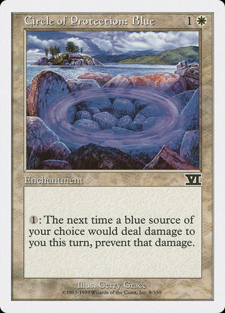 Circle of Protection: Blue [Classic Sixth Edition] | Good Games North