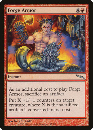 Forge Armor [Mirrodin] | Good Games North