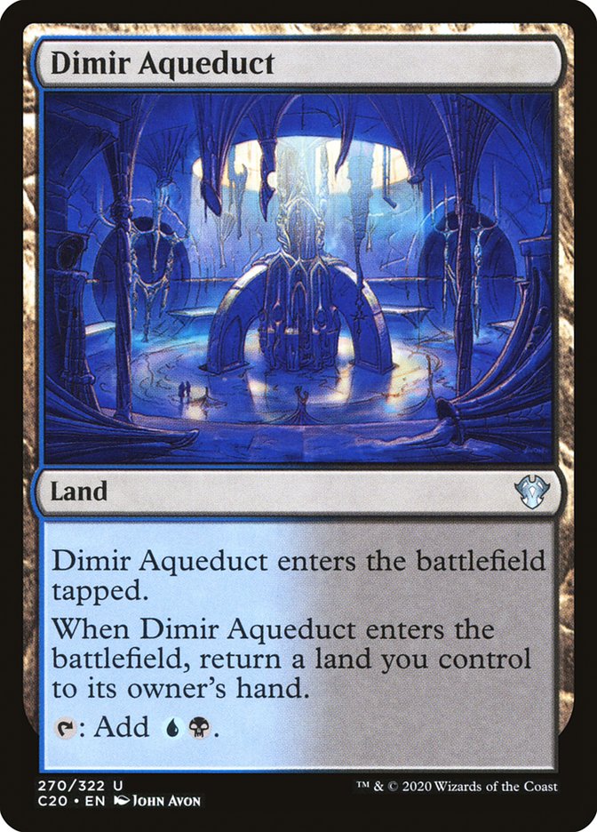 Dimir Aqueduct [Commander 2020] | Good Games North