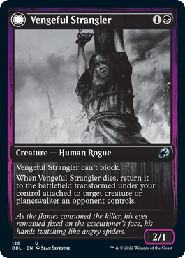 Vengeful Strangler // Strangling Grasp [Innistrad: Double Feature] | Good Games North