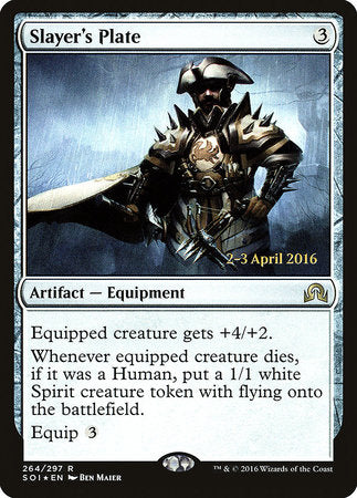 Slayer's Plate [Shadows over Innistrad Promos] | Good Games North