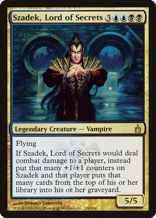 Szadek, Lord of Secrets [Ravnica: City of Guilds] | Good Games North