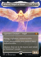 Avacyn, Angel of Hope (Borderless) [Double Masters] | Good Games North