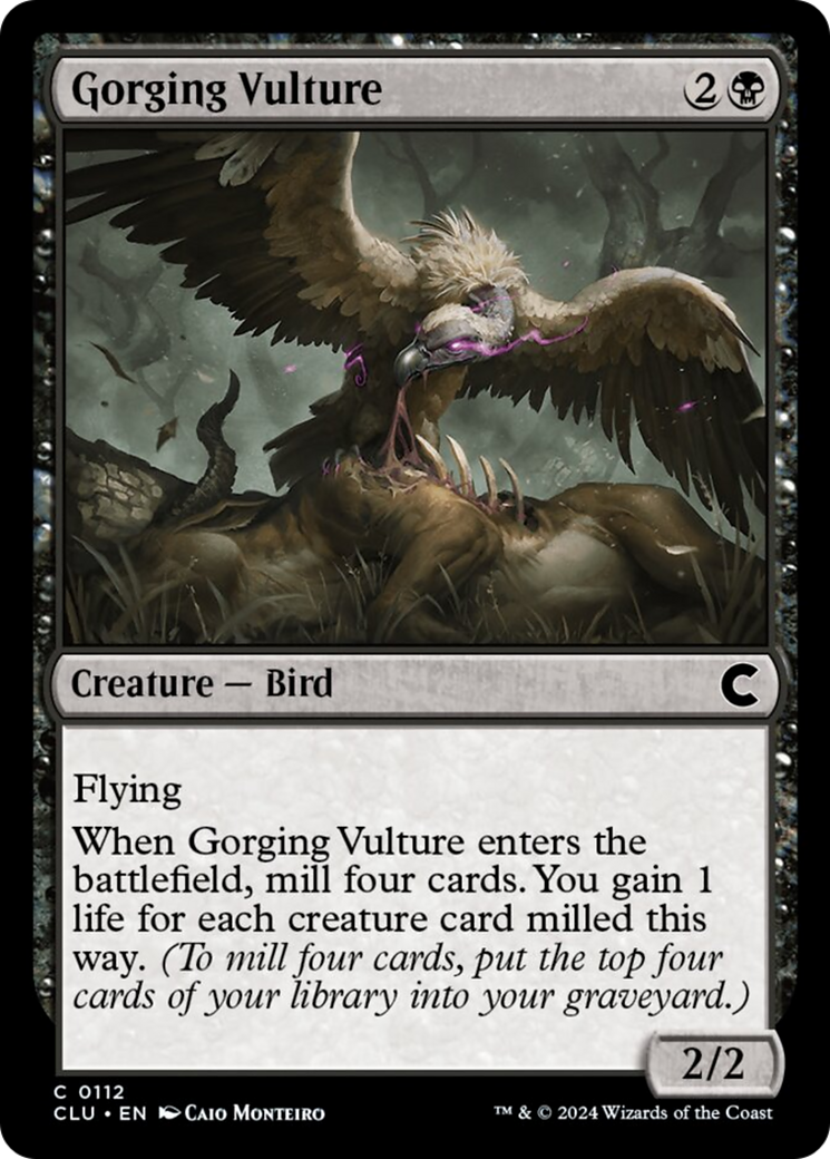 Gorging Vulture [Ravnica: Clue Edition] | Good Games North