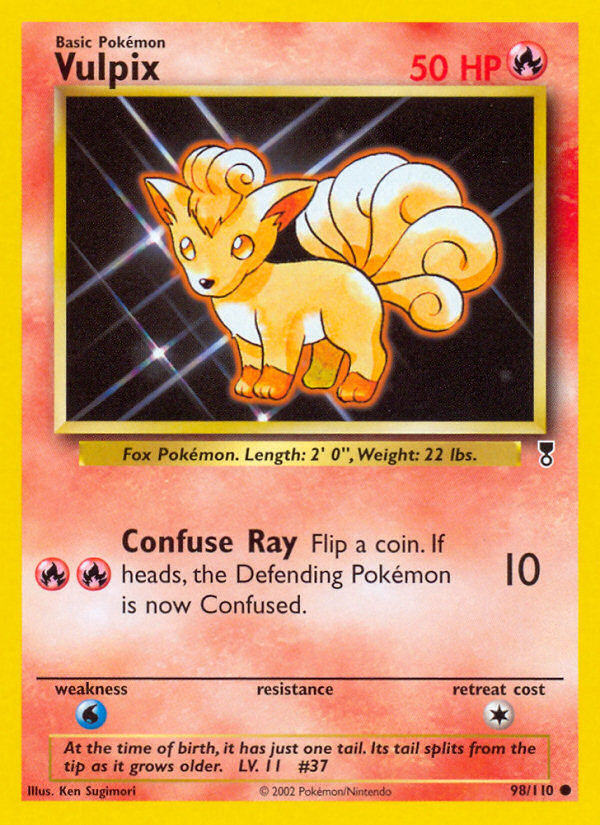 Vulpix (98/110) [Legendary Collection] | Good Games North
