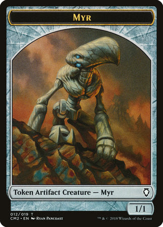 Myr Token [Commander Anthology Volume II Tokens] | Good Games North
