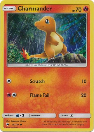 Charmander (18/147) (Premium Collection Promo) [Sun & Moon: Burning Shadows] | Good Games North