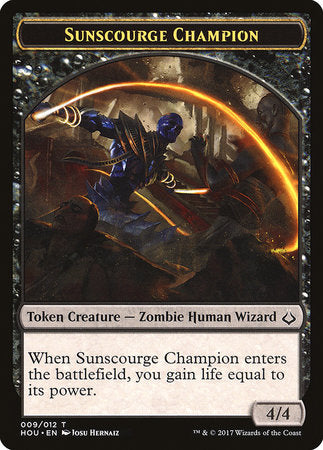 Sunscourge Champion Token [Hour of Devastation Tokens] | Good Games North