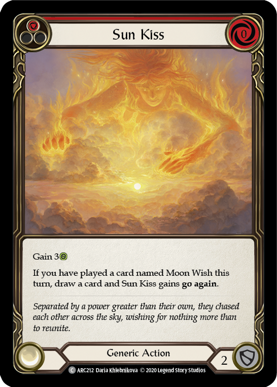 Sun Kiss (Red) [U-ARC212] Unlimited Rainbow Foil | Good Games North