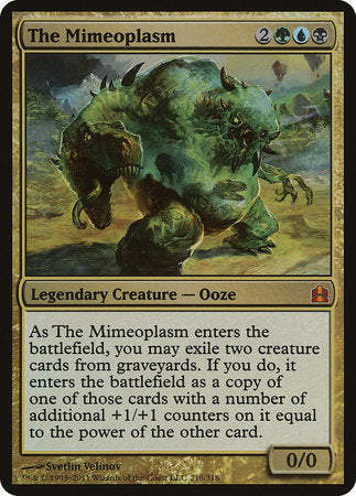The Mimeoplasm (Oversized) [Commander 2011 Oversized] | Good Games North