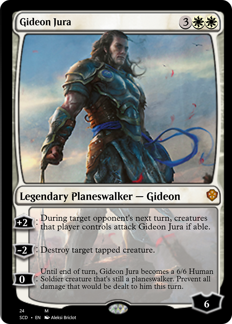 Gideon Jura [Starter Commander Decks] | Good Games North