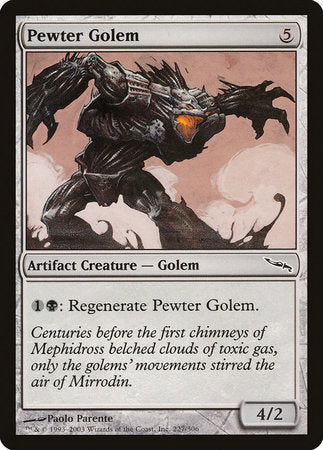Pewter Golem [Mirrodin] | Good Games North