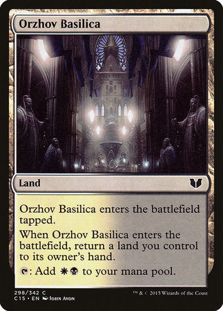 Orzhov Basilica [Commander 2015] | Good Games North