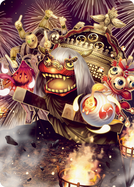 March of Reckless Joy Art Card [Kamigawa: Neon Dynasty Art Series] | Good Games North