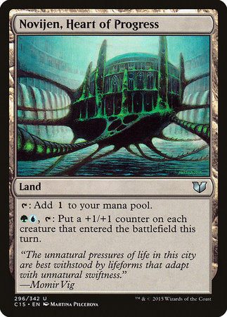 Novijen, Heart of Progress [Commander 2015] | Good Games North