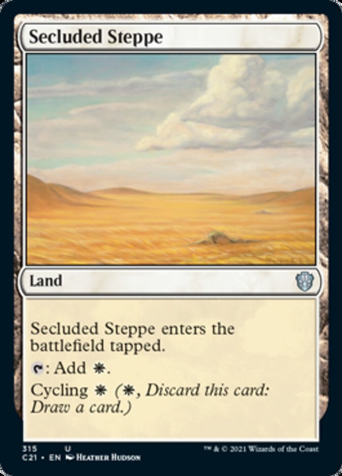 Secluded Steppe [Commander 2021] | Good Games North
