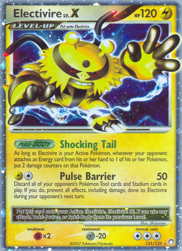 Electivire LV.X (121/123) [Diamond & Pearl: Mysterious Treasures] | Good Games North