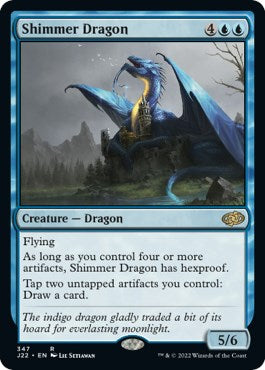 Shimmer Dragon [Jumpstart 2022] | Good Games North