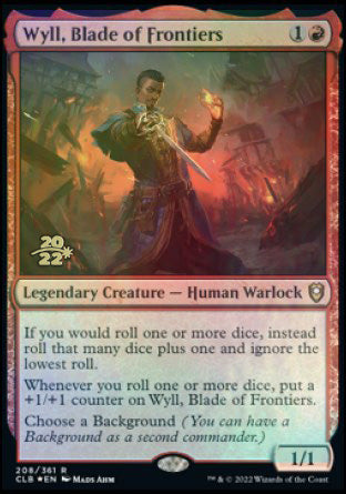 Wyll, Blade of Frontiers [Commander Legends: Battle for Baldur's Gate Prerelease Promos] | Good Games North