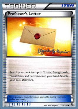 Professor's Letter (123/146) (Primal Groudon - Alejandro Ng-Guzman) [World Championships 2015] | Good Games North