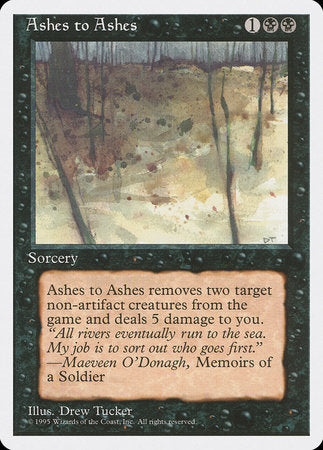 Ashes to Ashes [Fourth Edition] | Good Games North