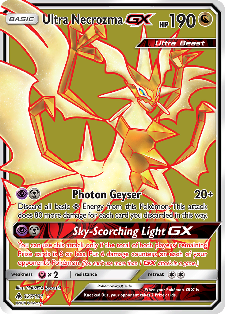 Ultra Necrozma GX (127/131) [Sun & Moon: Forbidden Light] | Good Games North