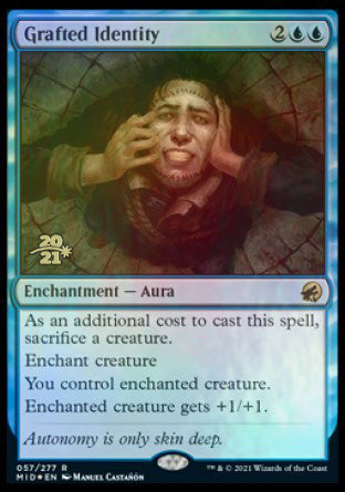 Grafted Identity [Innistrad: Midnight Hunt Prerelease Promos] | Good Games North