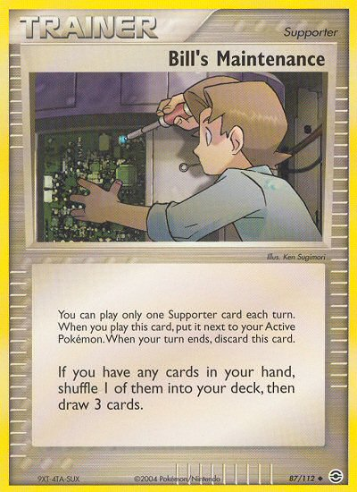 Bill's Maintenance (87/112) [EX: FireRed & LeafGreen] | Good Games North