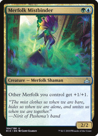 Merfolk Mistbinder [Rivals of Ixalan] | Good Games North